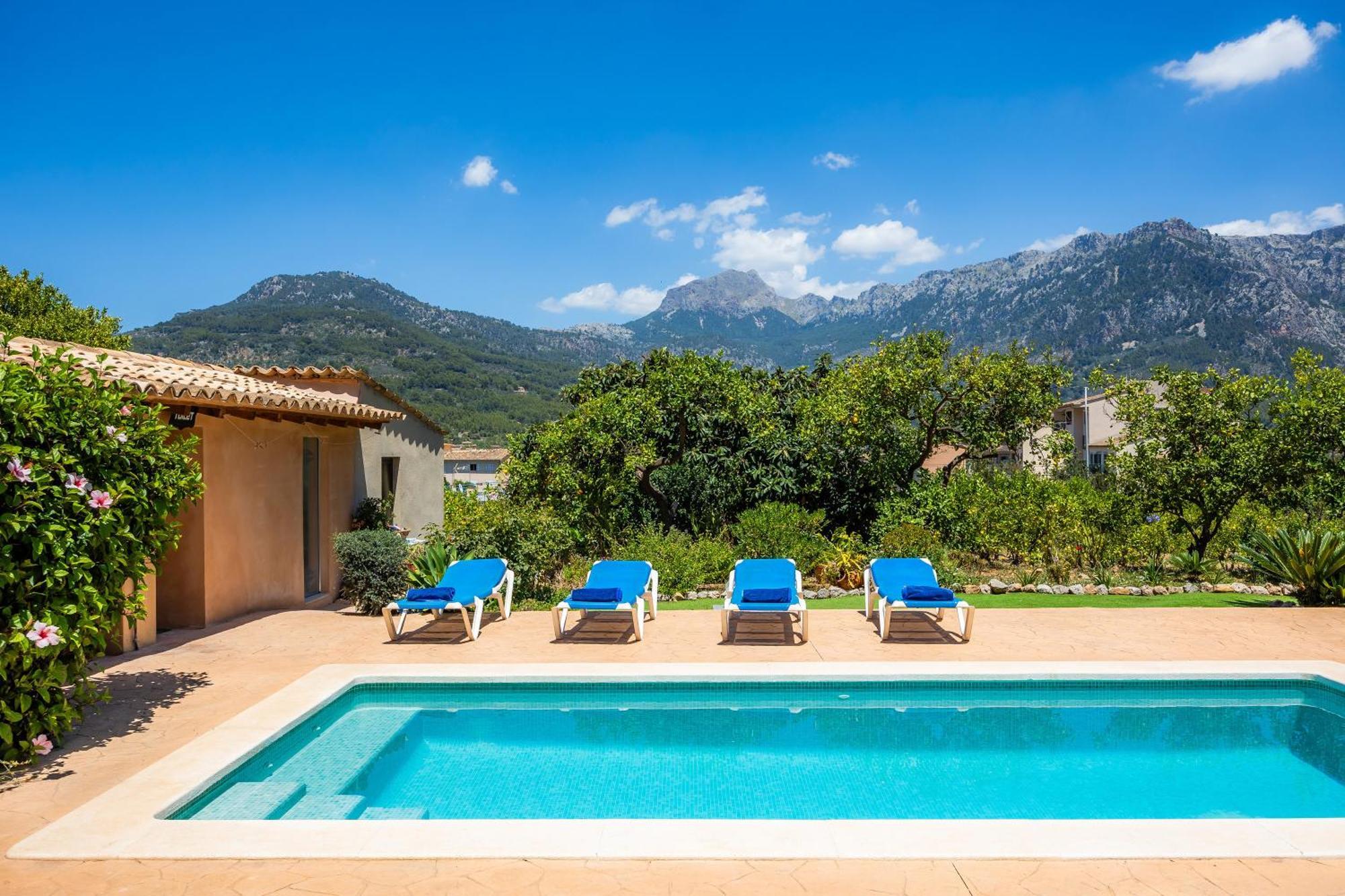 Villa Frontera Sóller Esterno foto